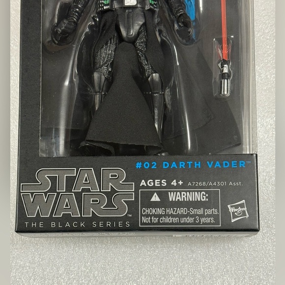 Star Wars Darth Vader #02 Black Series Action Figure by Hasbro - Brand New!! - Picture 4 of 9